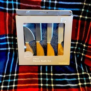 4 piece Artisanal cheese knife set